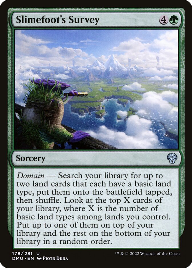 Slimefoot's Survey 178/281 (Dominaria United) 
