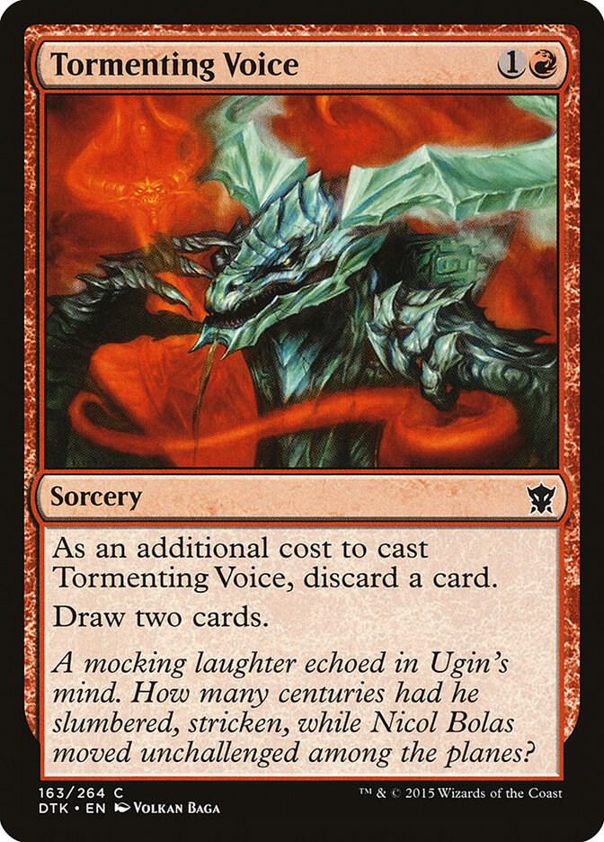 Tormenting Voice 163/264 (Dragons of Tarkir) 
