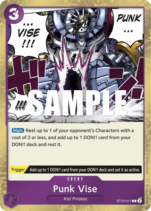 Punk Vise ST10-017 (Ultra Deck: The Three Captains)  - Foil