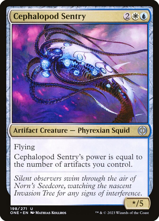 Cephalopod Sentry 198/271 (Phyrexia: All Will Be One) 