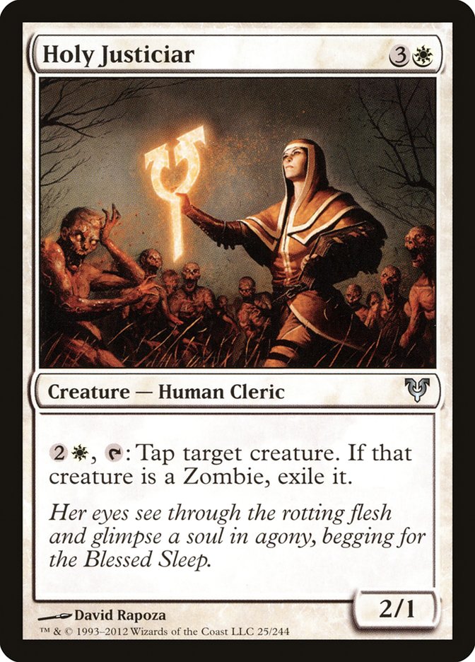 Holy Justiciar 25/244 (Avacyn Restored) 