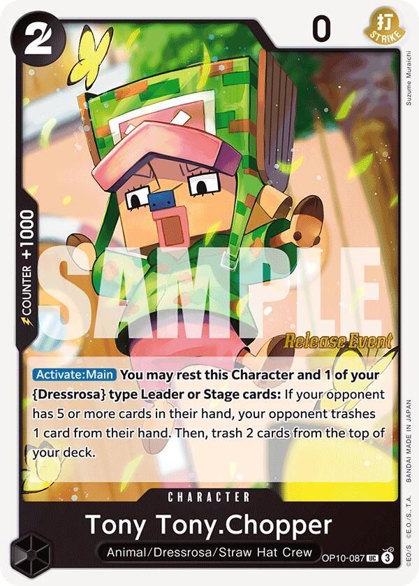 Tony Tony.Chopper OP10-087 (Royal Blood Release Event Cards) 