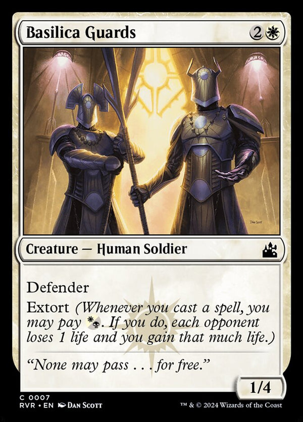Basilica Guards 7/291 (Ravnica Remastered) 