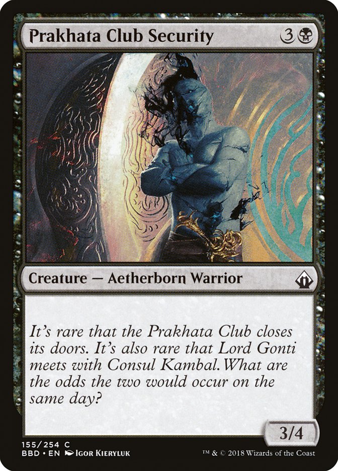 Prakhata Club Security 155/254 (Battlebond) 