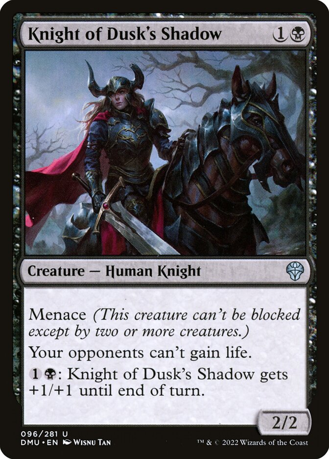 Knight of Dusk's Shadow 96/281 (Dominaria United) 
