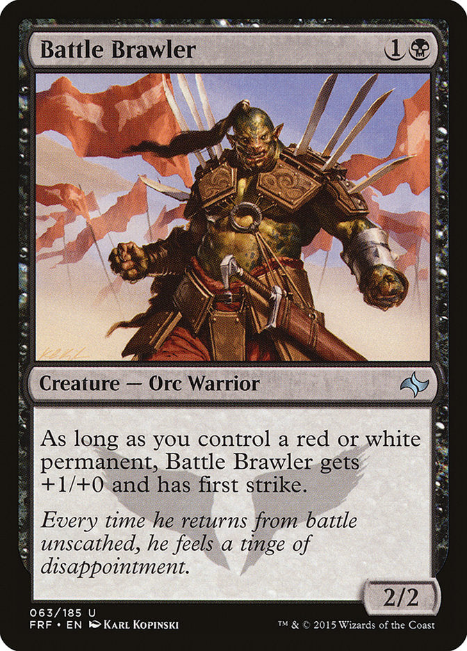 Battle Brawler 63/185 (Fate Reforged)  - Foil