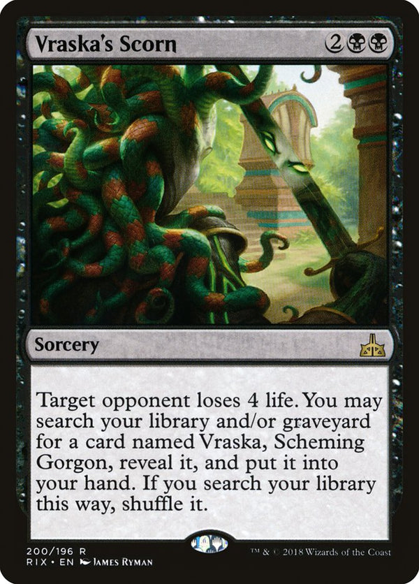 Vraska's Scorn 200/196 (Rivals of Ixalan) 