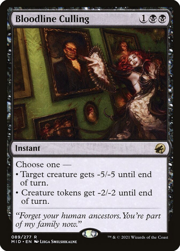 Bloodline Culling 89/277 (Innistrad: Midnight Hunt) 