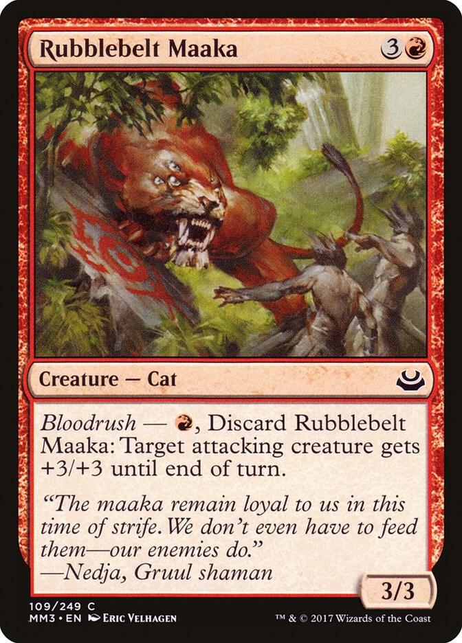 Rubblebelt Maaka 109/249 (Modern Masters 2017) 