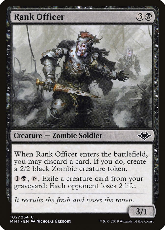Rank Officer 102/254 (Modern Horizons) 