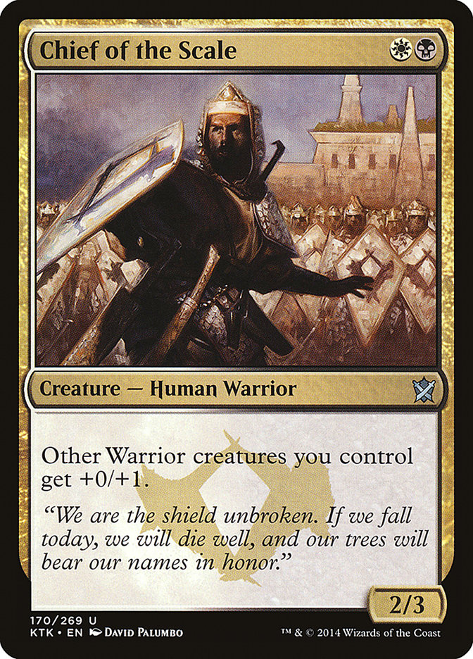 Chief of the Scale 170 (Khans of Tarkir) 