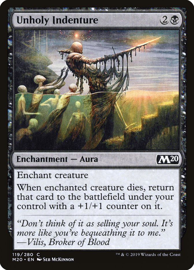 Unholy Indenture 119/280 (Core Set 2020) 