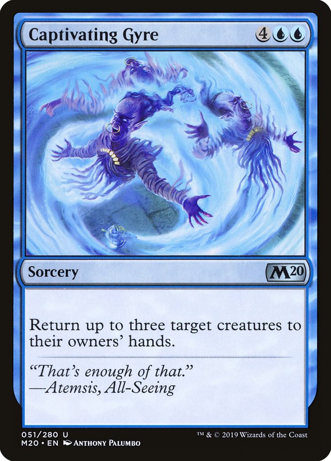 Captivating Gyre 51/280 (Core Set 2020) 