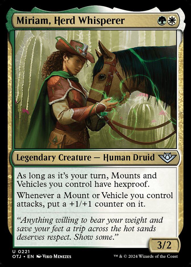 Miriam, Herd Whisperer 221/286 (Outlaws of Thunder Junction) 