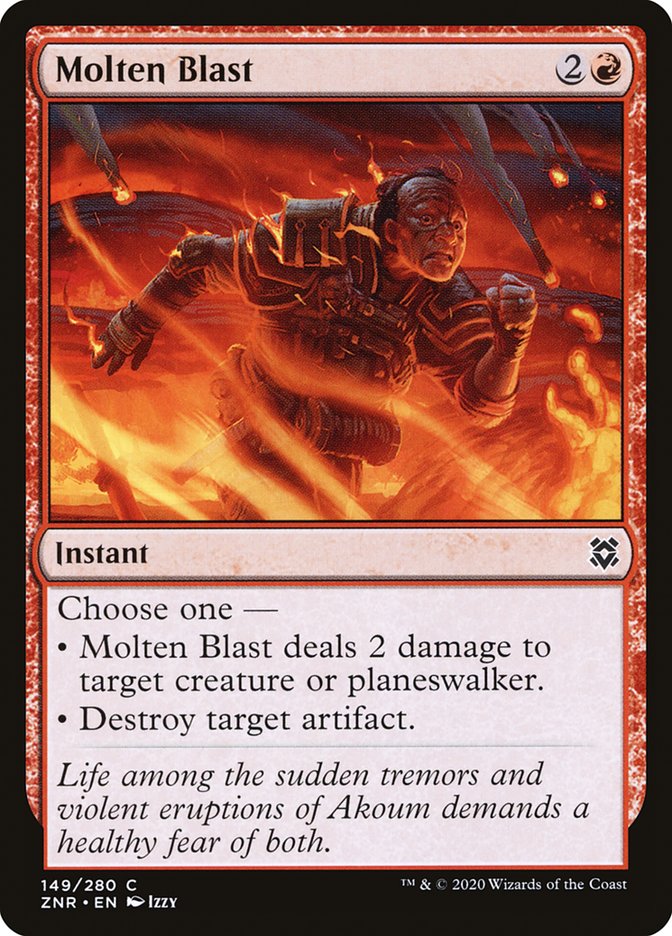 Molten Blast 149/280 (Zendikar Rising) 