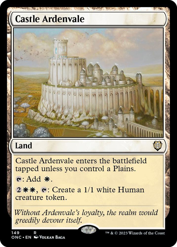 Castle Ardenvale 149 (Commander: Phyrexia: All Will Be One) 