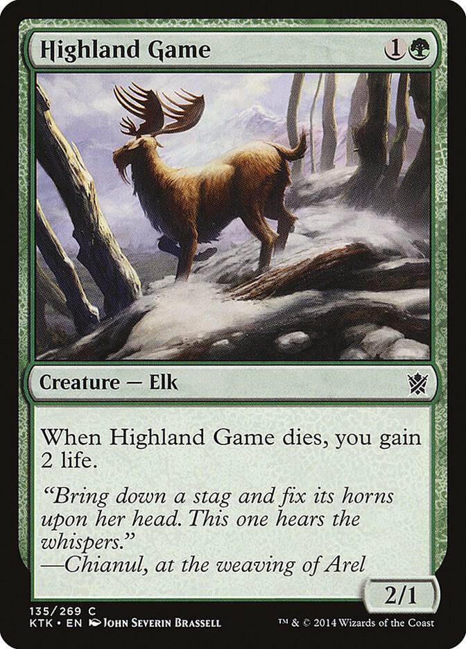 Highland Game 135/269 (Khans of Tarkir) 