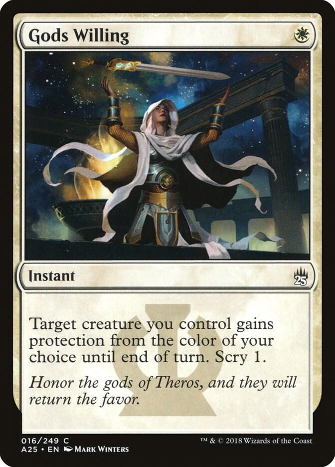 Gods Willing 16/249 (Masters 25) 