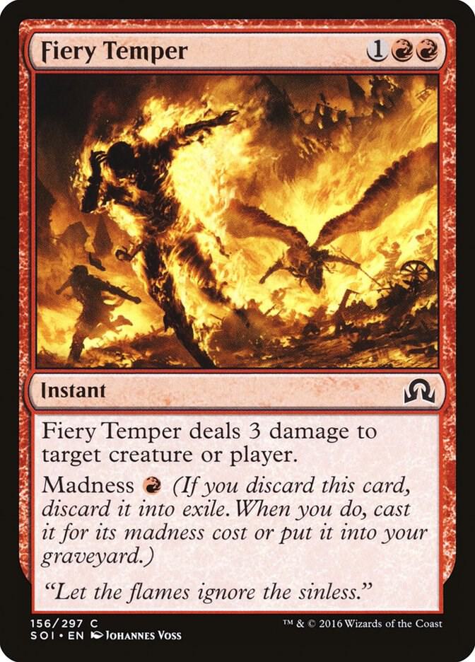 Fiery Temper 156/297 (Shadows over Innistrad) 