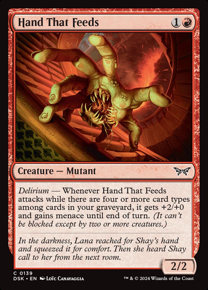 Hand That Feeds 139/286 (Duskmourn: House of Horror) 