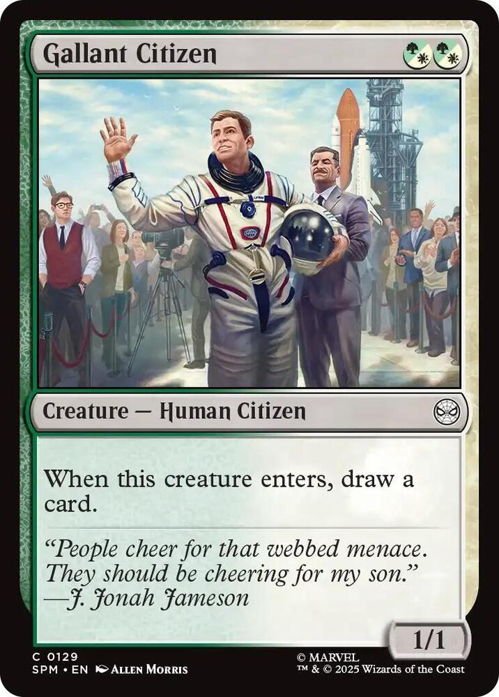 Gallant Citizen 129/198 (Marvel's Spider-Man) 