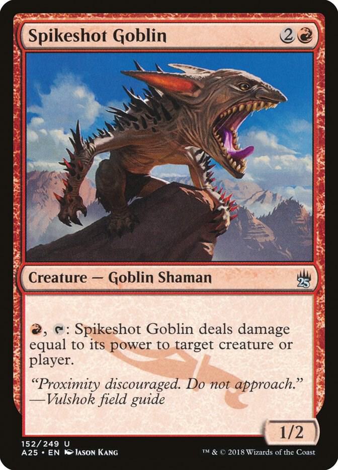 Spikeshot Goblin 152/249 (Masters 25) 