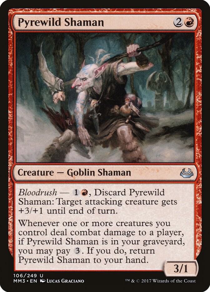 Pyrewild Shaman 106/249 (Modern Masters 2017) 