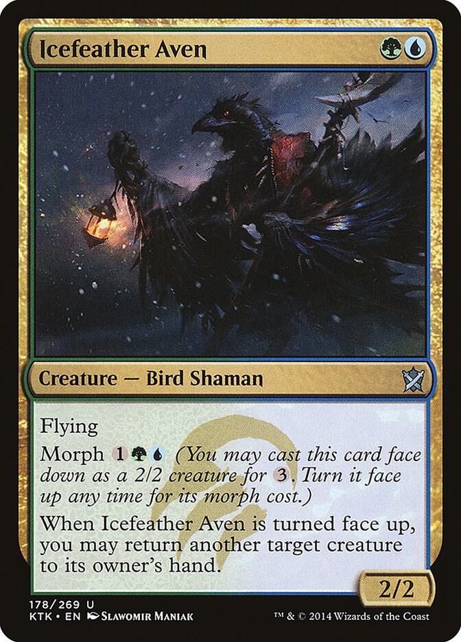 Icefeather Aven 178 (Khans of Tarkir) 