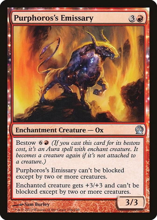 Purphoros's Emissary 136/249 (Theros) 