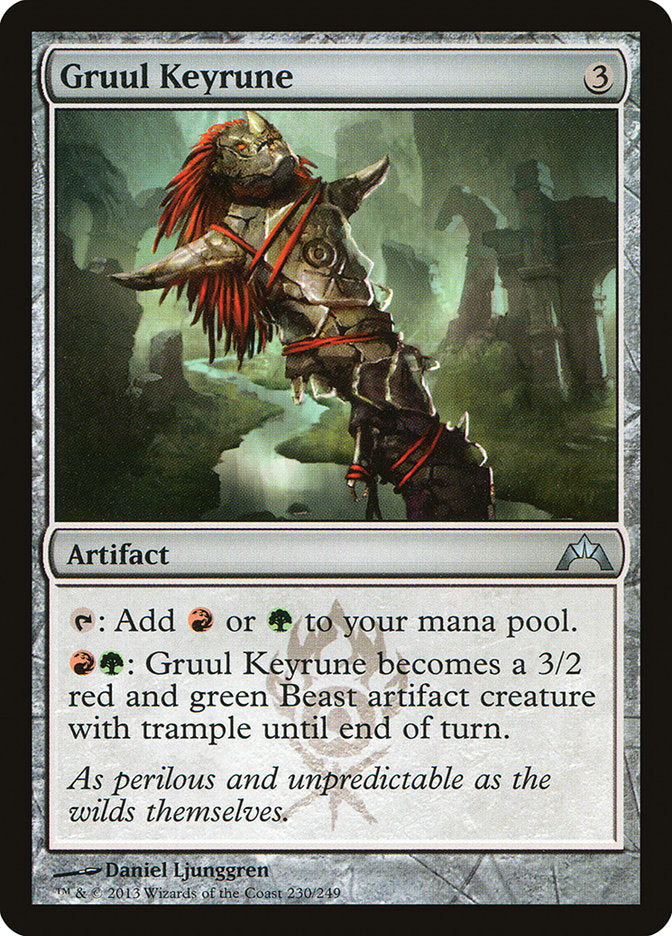 Gruul Keyrune 230 (Gatecrash) 