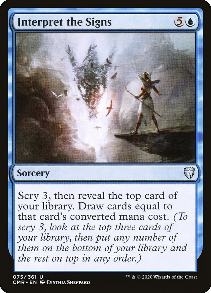Interpret the Signs 75/361 (Commander Legends) 
