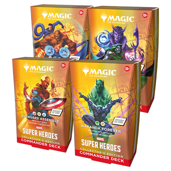 Marvel Super Heroes Collector Commander Set Pre-order