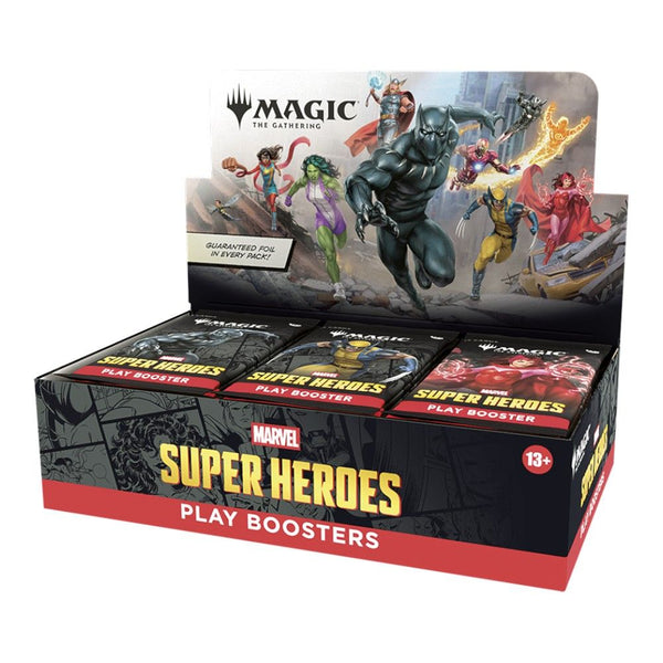 Marvel Super Heroes Play Booster Box - Pre-Order
